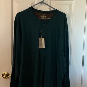 Outdoor Life Men's Teal Button Down Shirt